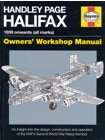 Handley Page Halifax Owners' Workshop Manual book cover by Jonathan Falconer